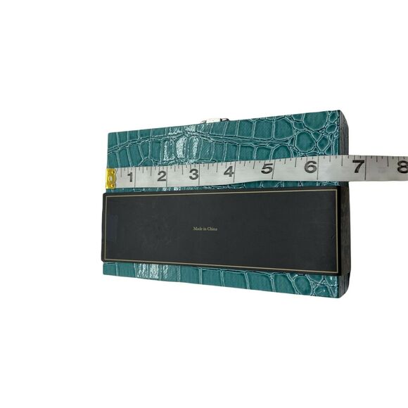 Christian Siriano Domino Set Teal Double Six Pretty Box For 2 To 4 Players - Picture 8 of 14